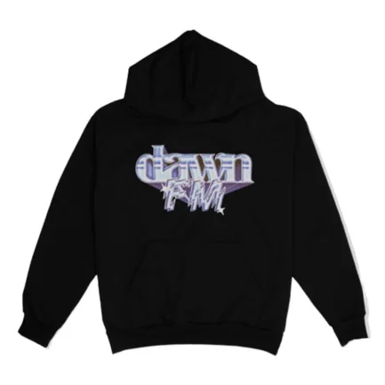 The Weekend Dawn FM Chrome Title Pullover Hoodie