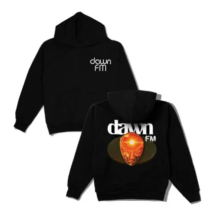 The Weekend Dawn FM Head 2 Sides Pullover Hoodie