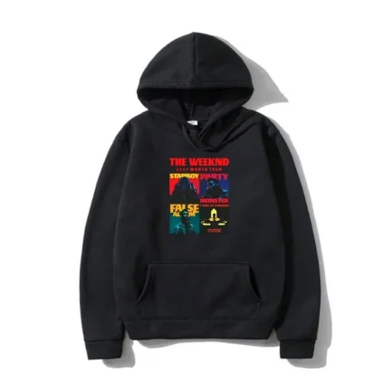 The Weeknd 2017 World Tour Black Hoodie