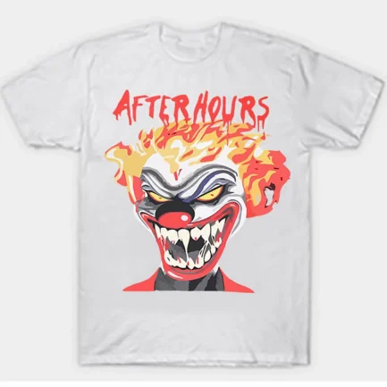 The Weeknd After Hours Blood Logo T Shirt