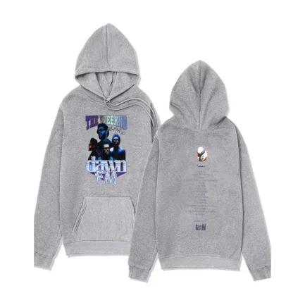 The Weeknd Classic Dawn FM Black Hoodie