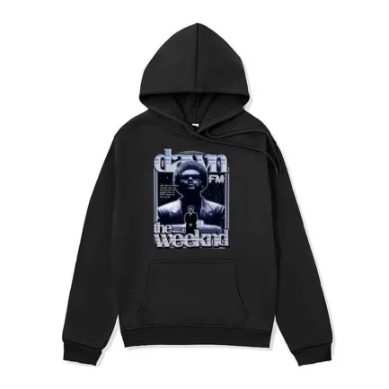 The Weeknd Dawn FM Black Hoodie