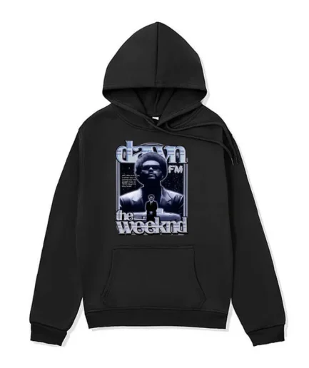 The Weeknd Dawn FM Black Hoodie