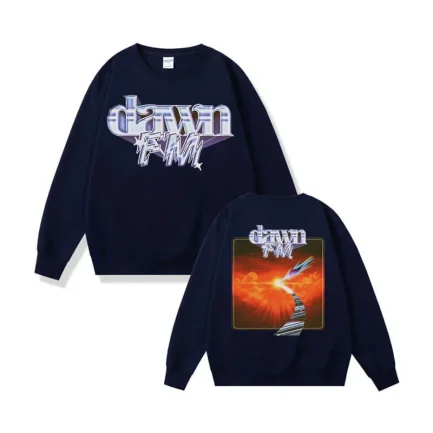 The Weeknd Dawn Fm Double Sided Sweatshirt