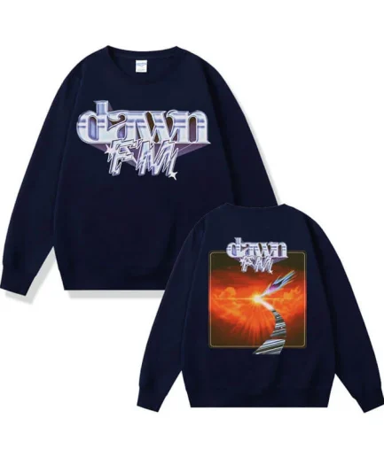 The Weeknd Dawn Fm Double Sided Sweatshirt