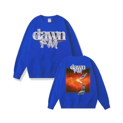 The Weeknd Dawn Fm Double Sided Sweatshirt