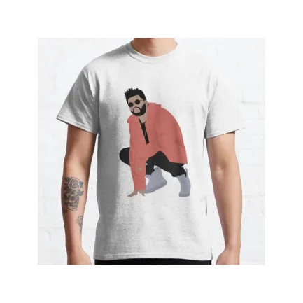 The Weeknd Front Face Classic T-Shirt