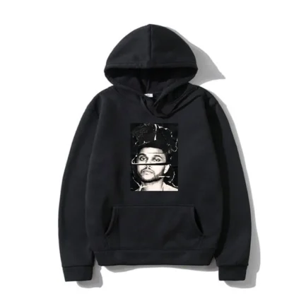 The Weeknd Graphic black Hoodie