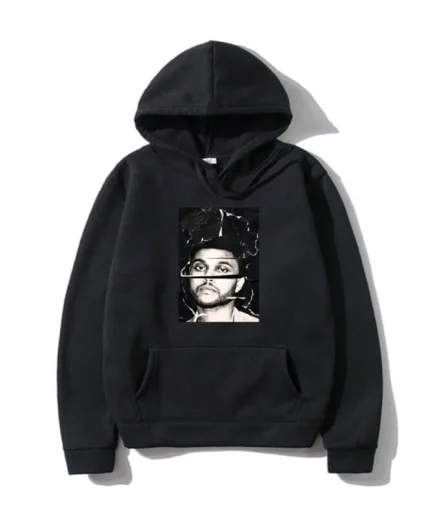 The Weeknd Graphic black Hoodie