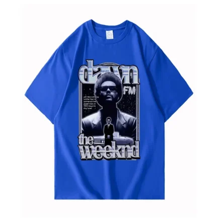 The Weeknd Merch Dawn FM T Shirt