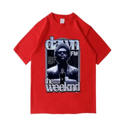 The Weeknd Merch Dawn FM T Shirt