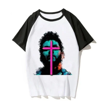 The Weeknd Merch Face Mark T-Shirt