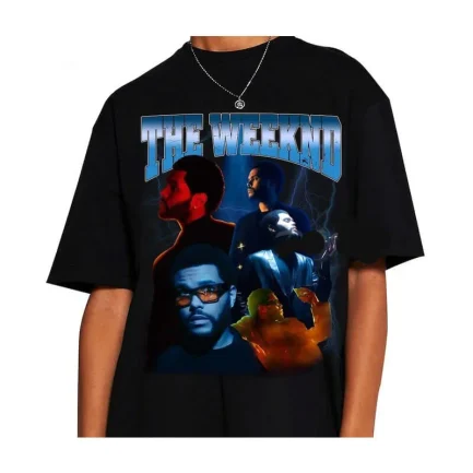 The Weeknd Merch Retro Vintage T- Shirt