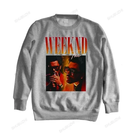 The Weeknd Printing Vintage Sweatshirt