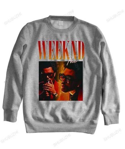 The Weeknd Printing Vintage Sweatshirt