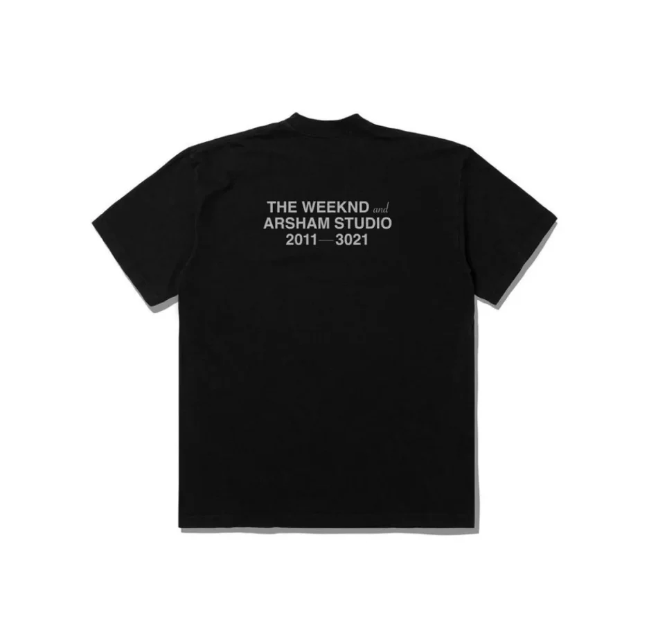 Daniel Arsham x The Weeknd House Of Balloons Eroded Balloon T-shirt Black