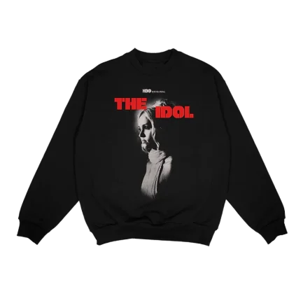 HBO ORIGINAL THE IDOL NOT HUMAN CREWNECK SWEATER